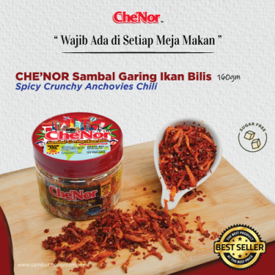 Che'Nor Spicy Crunchy Anchovies Chilli
