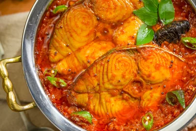 Fish Curry Served